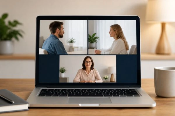 Image of online shuttle mediation Bourne